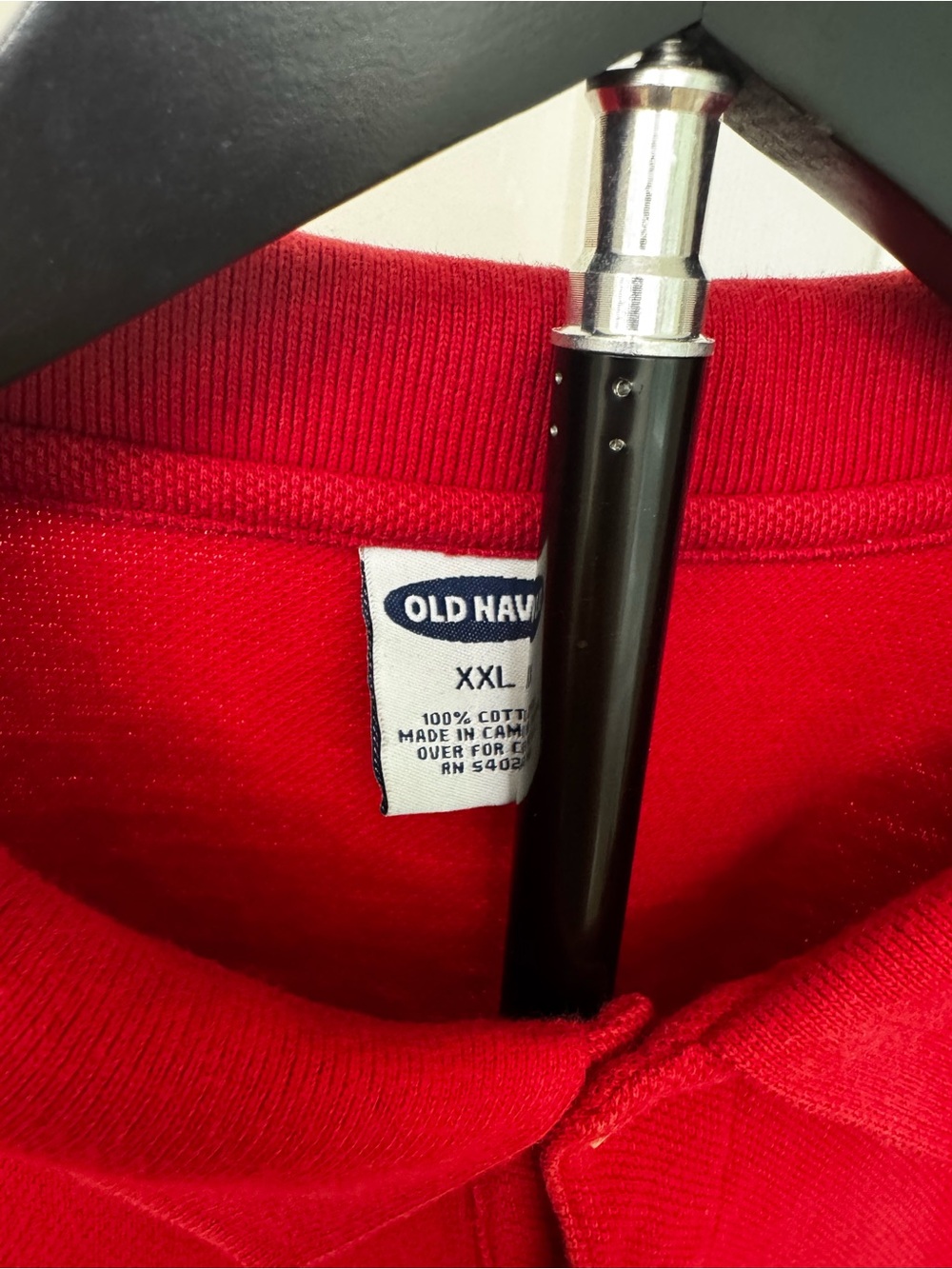 Old Navy Red Polo Shirt XXL